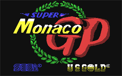 Super Monaco G.P. - Screenshot - Game Title Image