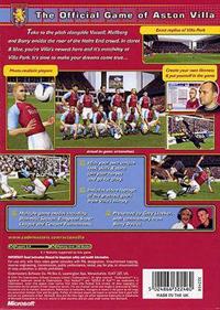 Club Football: Aston Villa - Box - Back Image