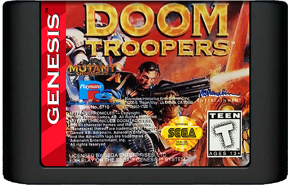 Doom troopers прохождение