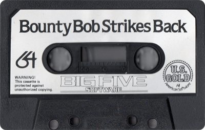Bounty Bob Strikes Back! - Cart - Front Image