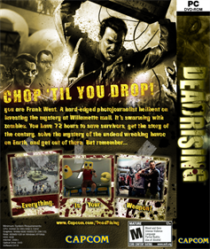 Dead Rising - Fanart - Box - Back