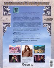 King's Quest VI: Heir Today, Gone Tomorrow - Box - Back Image