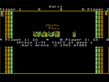 Xari Arena - Screenshot - Game Title Image