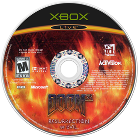 Doom 3: Resurrection of Evil - Disc Image