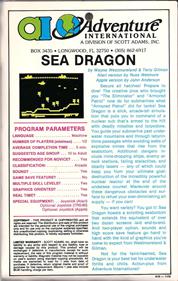 Sea Dragon - Box - Back Image