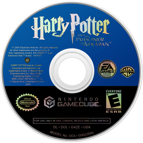 Harry Potter and the Prisoner of Azkaban - Disc Image