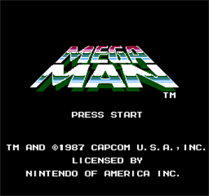 Mega Man - Screenshot - Game Title Image