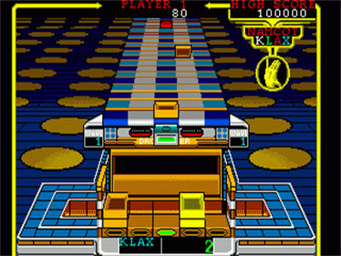 Klax (Namco) - Screenshot - Gameplay Image