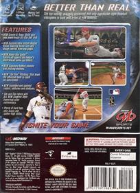 MLB Slugfest 20-04 - Box - Back Image