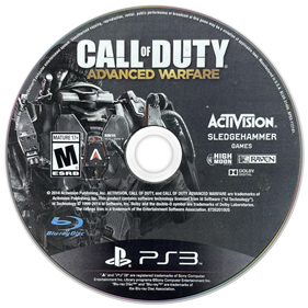 Call of Duty: Advanced Warfare - Disc Image