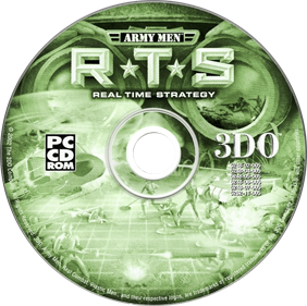 Army Men: RTS: Real Time Strategy - Disc Image