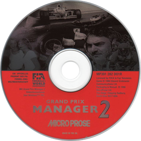Grand Prix Manager 2 - Disc Image