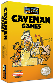 Caveman Games - Box - 3D Image