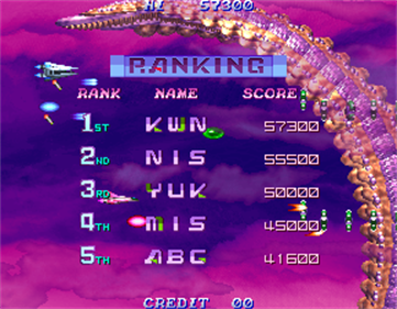 Salamander 2 - Screenshot - High Scores Image