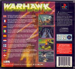 Warhawk - Box - Back Image