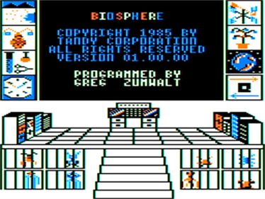 Biosphere - Screenshot - Game Title Image