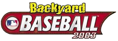 Backyard Baseball 2003 - Clear Logo Image