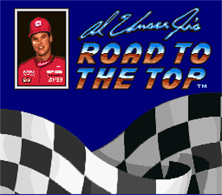 Al Unser Jr.'s Road to the Top - Screenshot - Game Title Image