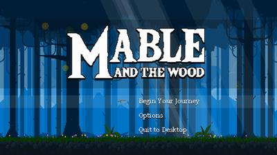 Mable and the Wood - Screenshot - Game Title Image