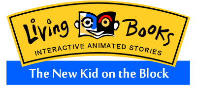 Living Books: The New Kid On the Block - Clear Logo Image