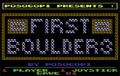 First Boulder 3 - Screenshot - Game Select Image