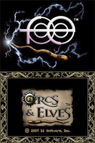 Orcs & Elves - Screenshot - Game Title Image