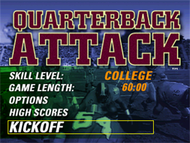 Quarterback Attack with Mike Ditka - Screenshot - Game Select Image