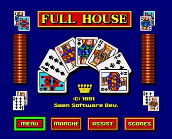 Casino Games Fullhouse - Screenshot - Game Title Image