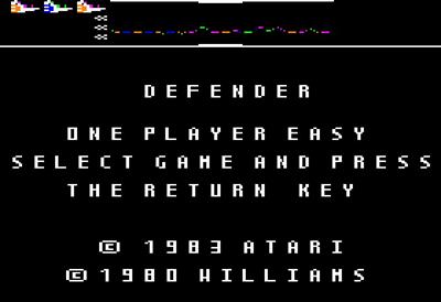Defender - Screenshot - Game Title Image