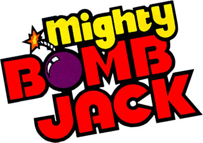 Vs. Mighty Bomb Jack - Clear Logo Image