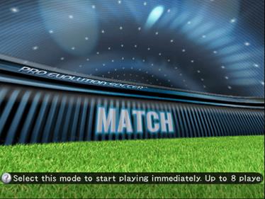 PES 2008: Pro Evolution Soccer - Screenshot - Game Select Image