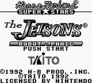 The Jetsons: Robot Panic - Screenshot - Game Title Image
