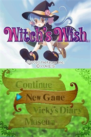 Witch's Wish - Screenshot - Game Title Image