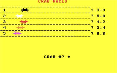 Crab Races - Screenshot - Gameplay Image