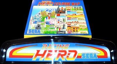 Racing Hero - Arcade - Marquee Image