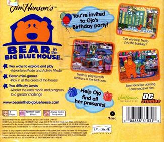 Bear in the Big Blue House - Box - Back Image