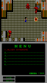 Alien Syndrome (Mega-Tech) - Screenshot - Gameplay Image