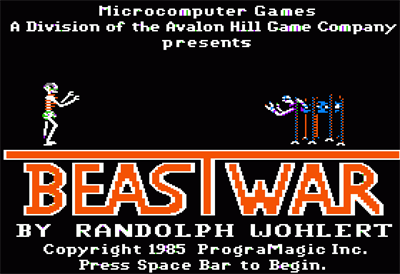 Beast War - Screenshot - Game Title Image