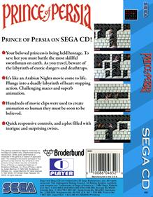 Prince of Persia - Fanart - Box - Back Image