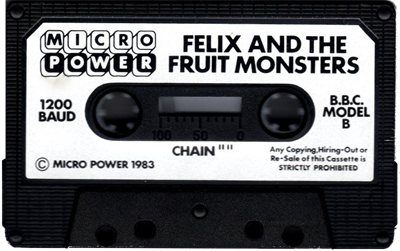 Felix and the Fruit Monsters - Cart - Front Image