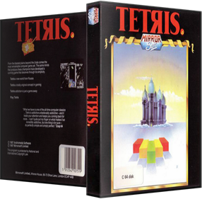 Tetris (Mirrorsoft) - Box - 3D Image