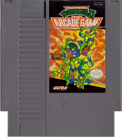 Teenage Mutant Ninja Turtles II: The Arcade Game - Cart - Front Image