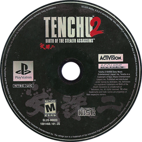 Tenchu 2: Birth of the Stealth Assassins - Disc Image