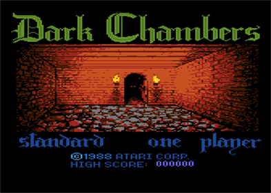 Dark Chambers - Screenshot - Game Title Image