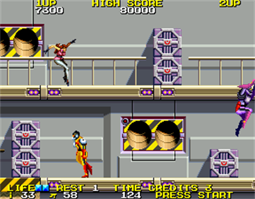Rolling Thunder 2 - Screenshot - Gameplay Image