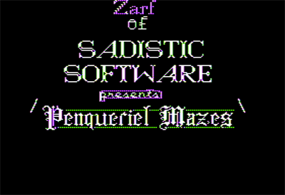 Penqueriel Mazes - Screenshot - Game Title Image