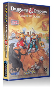 Dungeons & Dragons: Tower of Doom - Box - 3D Image