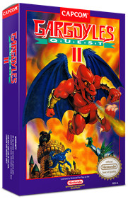 Gargoyle's Quest II - Box - 3D Image