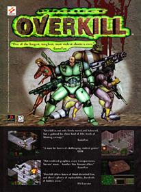 Project Overkill - Advertisement Flyer - Front Image