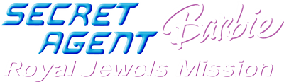 Secret Agent Barbie: Royal Jewels Mission - Clear Logo Image